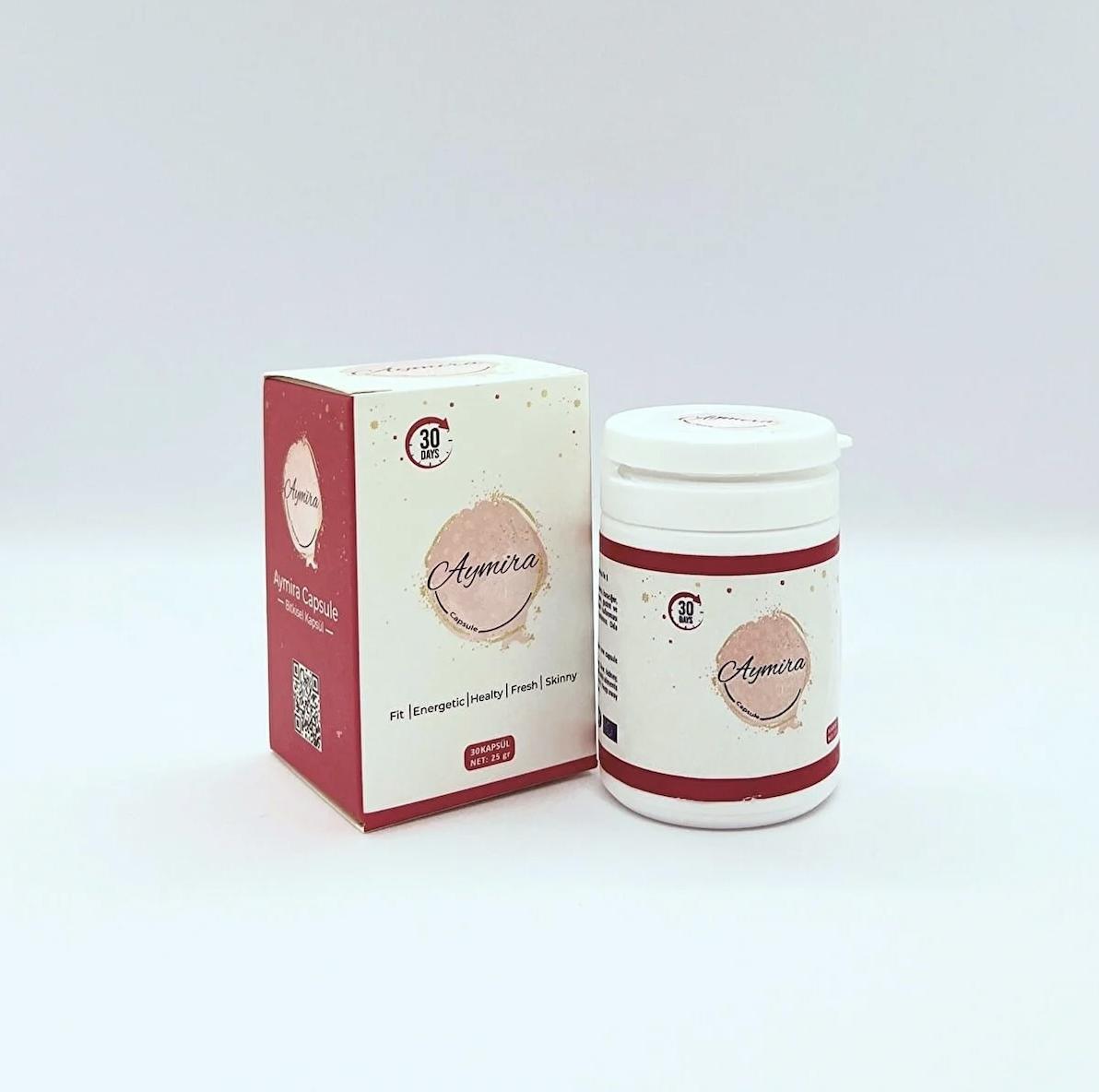 Aymira Detox Tea 1 шт. Детокс-капсула 30 шт. Детокс-капсула (1 месяц использования) Жизнь смеси чая вытрезвителя травяная здоровая, влияние жирной жизни жирное горящее