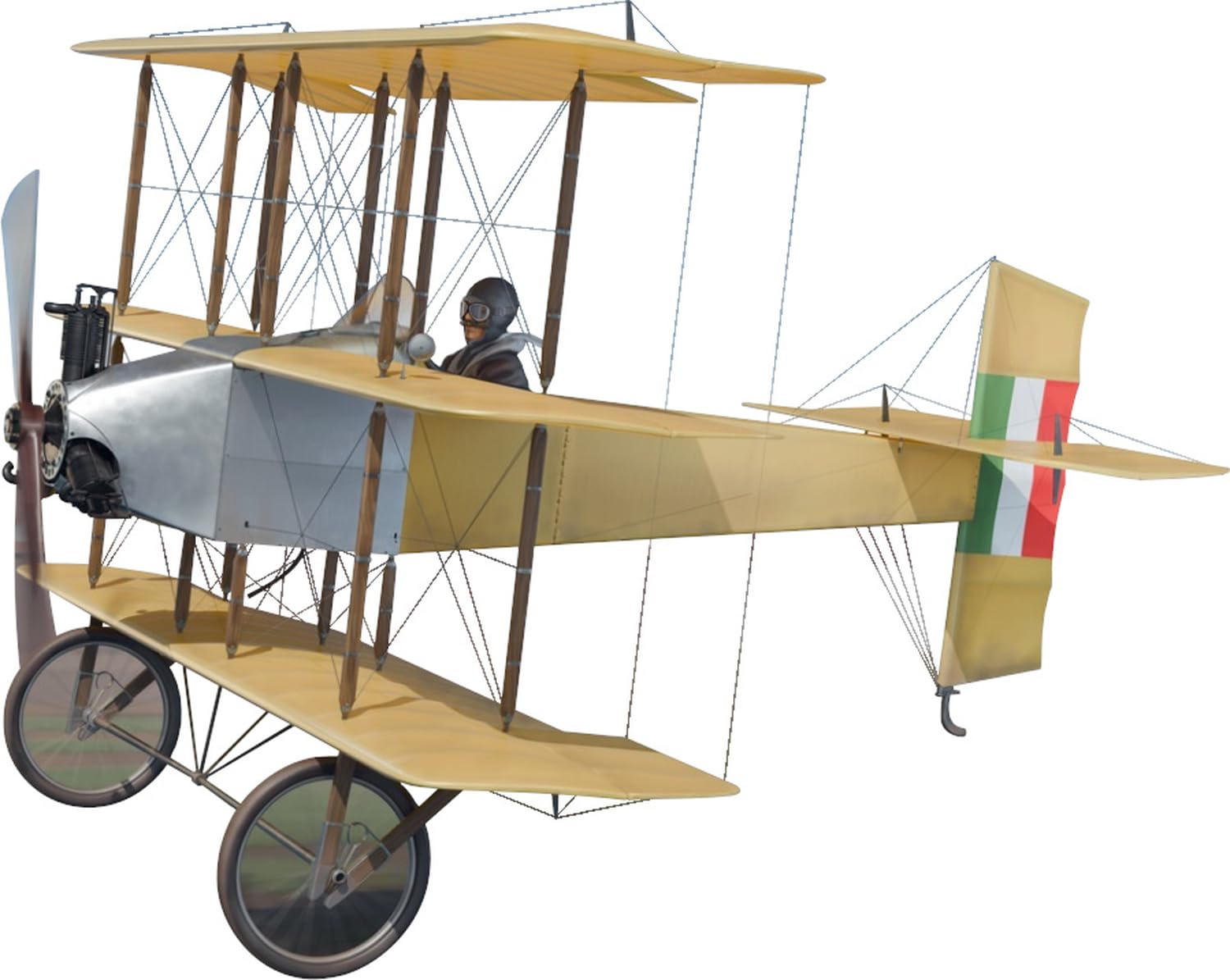 Micromil Италия Pensti Caproni Triplane Спортивный самолет Пластиковая модель 1/32 MKR32-005
Micromil Италия Pensti Caproni Triplane Спортивный самолет Пластиковая модель 1/32 MKR32-005
