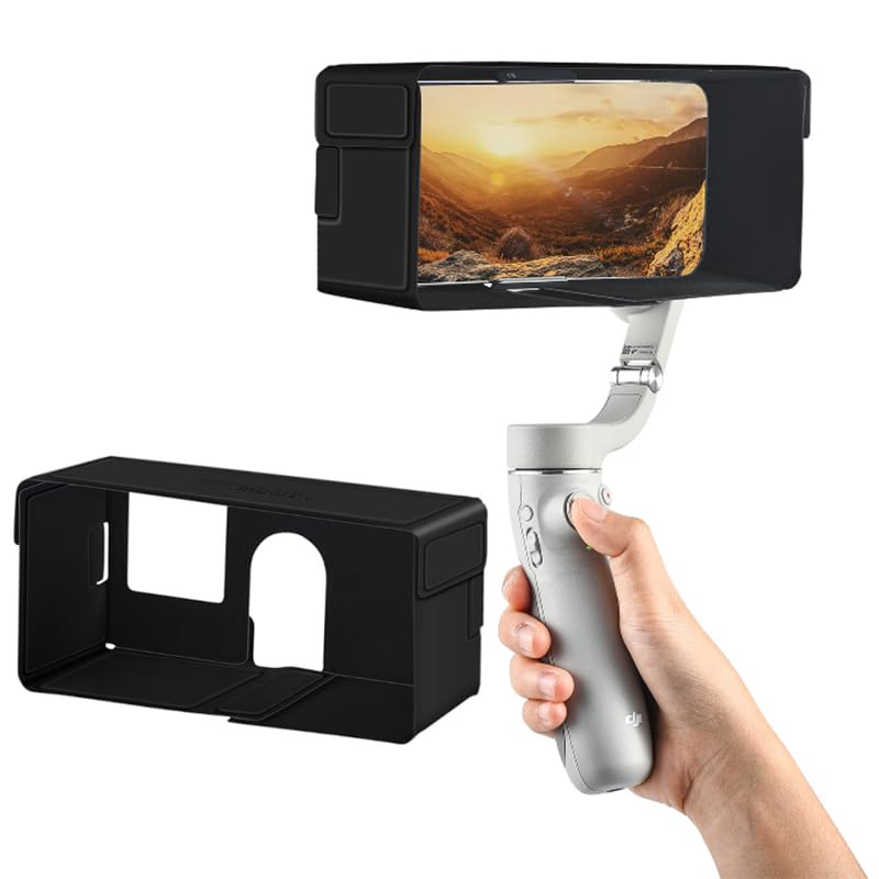 Sunshade Sunhood for Osmo Mobile 7 Mobile Magnetic Folding PU Portable Sunhood Pro/7/OM 6/Osmo 5/4/SE, чорний
Sunshade Sunhood for Osmo Mobile 7 Mobile Magnetic Folding PU Portable Sunhood Pro/7/OM 6/Osmo 5/4/SE, чорний