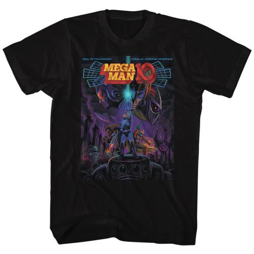 Mega Man Mega Man 10 Black Adult T-Shirt Unisex T-Shirt XL
Mega Man Mega Man 10 Black Adult T-Shirt Unisex T-Shirt XL