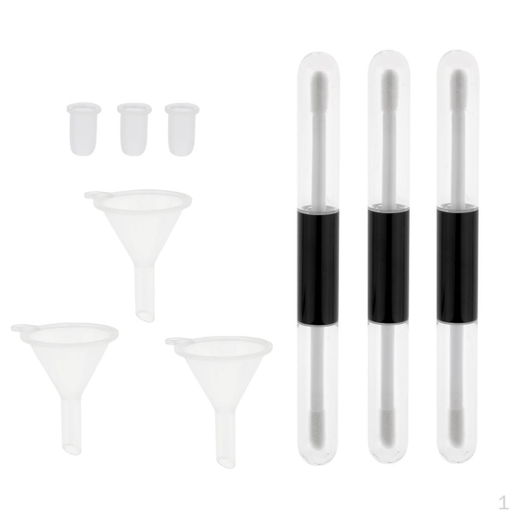 3 Pack 4ml Dual End Tube Empty Lip Balm Bottle Cosmetic Gloss Travel Container with
3 Pack 4ml Dual End Tube Empty Lip Balm Bottle Cosmetic Gloss Travel Container with