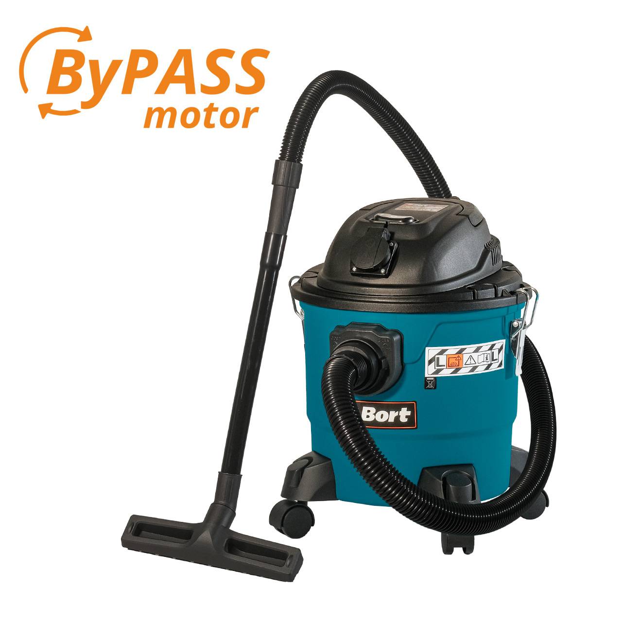 Пылесос для сухой и влажной уборки Bort Bss-1215-p 
Пылесос для сухой и влажной уборки Bort Bss-1215-p