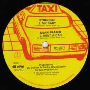 12inch Record SLY & ROBBIE, TAXI GANG / STRUGGLER - Billie Jean / My Baby; Rent A Car IPR2071 Taxi UK /Island 1984 UK Reggae, Ska & Dub
12inch Record SLY & ROBBIE, TAXI GANG / STRUGGLER - Billie Jean / My Baby; Rent A Car IPR2071 Taxi UK /Island 1984 UK Reggae, Ska & Dub