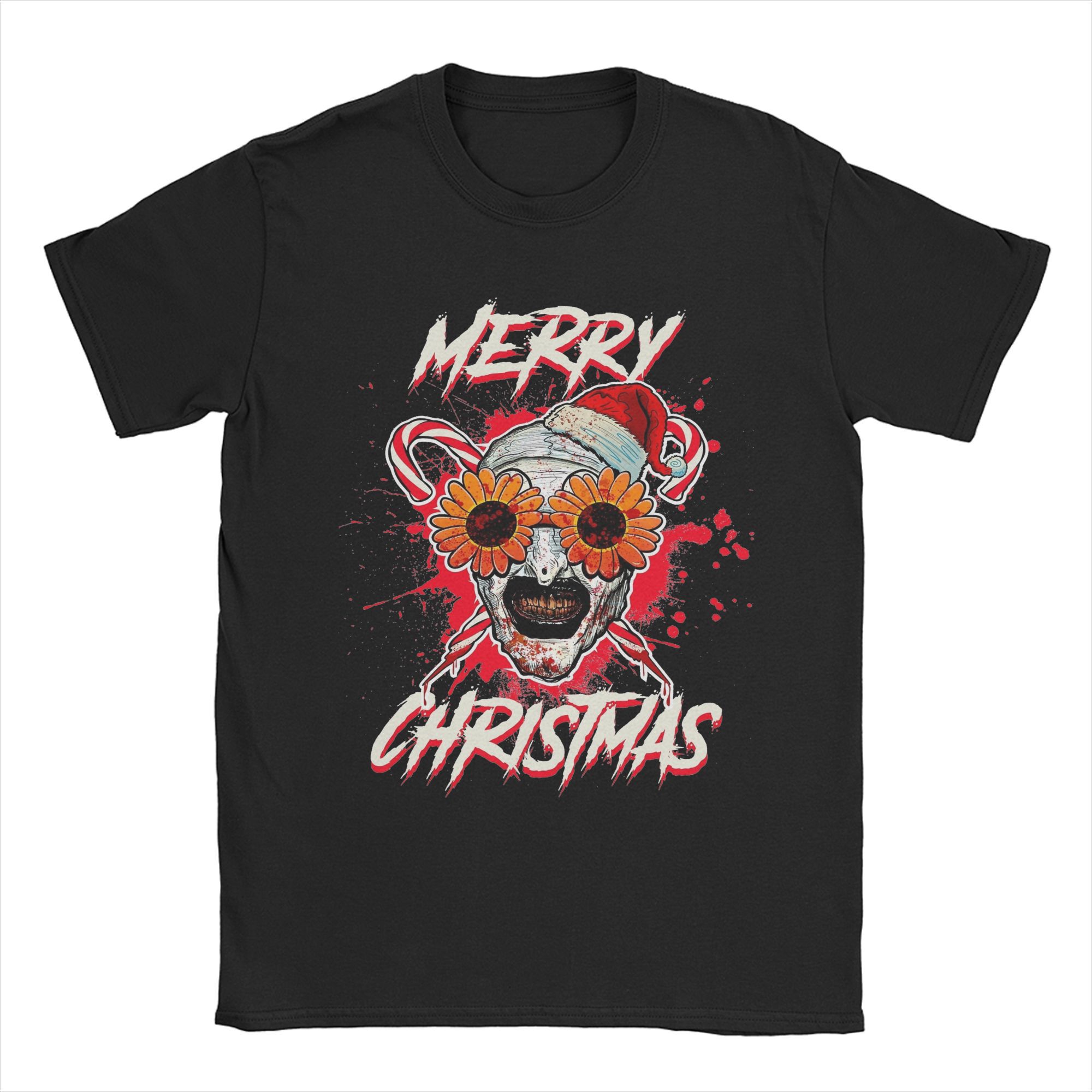Merry Xmas Sunflower Horror Clown Movie Terrifier T Shirts Men Cotton Funny T-Shirt Round Collar Tees Tops Gift Idea XXXXXL бордовий
Merry Xmas Sunflower Horror Clown Movie Terrifier T Shirts Men Cotton Funny T-Shirt Round Collar Tees Tops Gift Idea XXXXXL бордовий