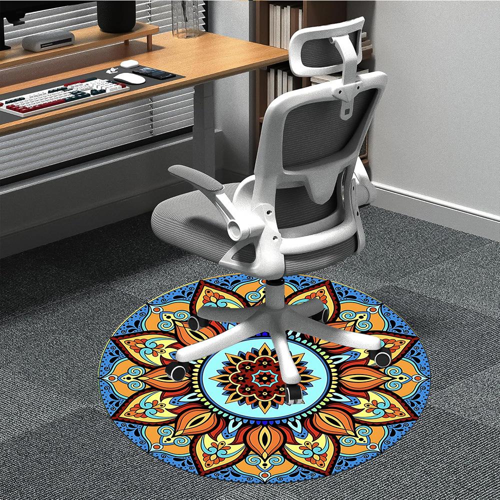 1PC Mandala Pattern Chair Carpet for Office Non-Slip, Lightweight, Machine Washable Rug for Office, Sleeping, Room - Holiday Decoryy251009040 80cm by 80cm
1PC Mandala Pattern Chair Carpet for Office Non-Slip, Lightweight, Machine Washable Rug for Office, Sleeping, Room - Holiday Decoryy251009040 80cm by 80cm