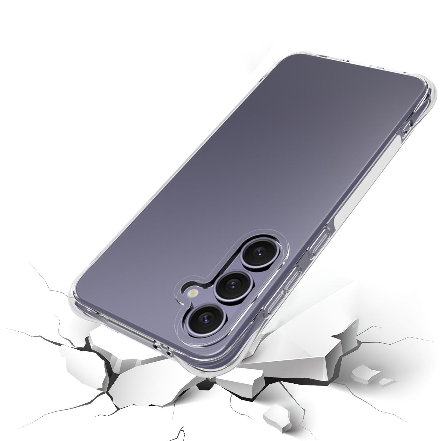 TYMEI For Samsung Galaxy S24 FE Case Four Corner Shockproof 1.5mm Clear Phone Cover Type A
TYMEI For Samsung Galaxy S24 FE Case Four Corner Shockproof 1.5mm Clear Phone Cover Type A