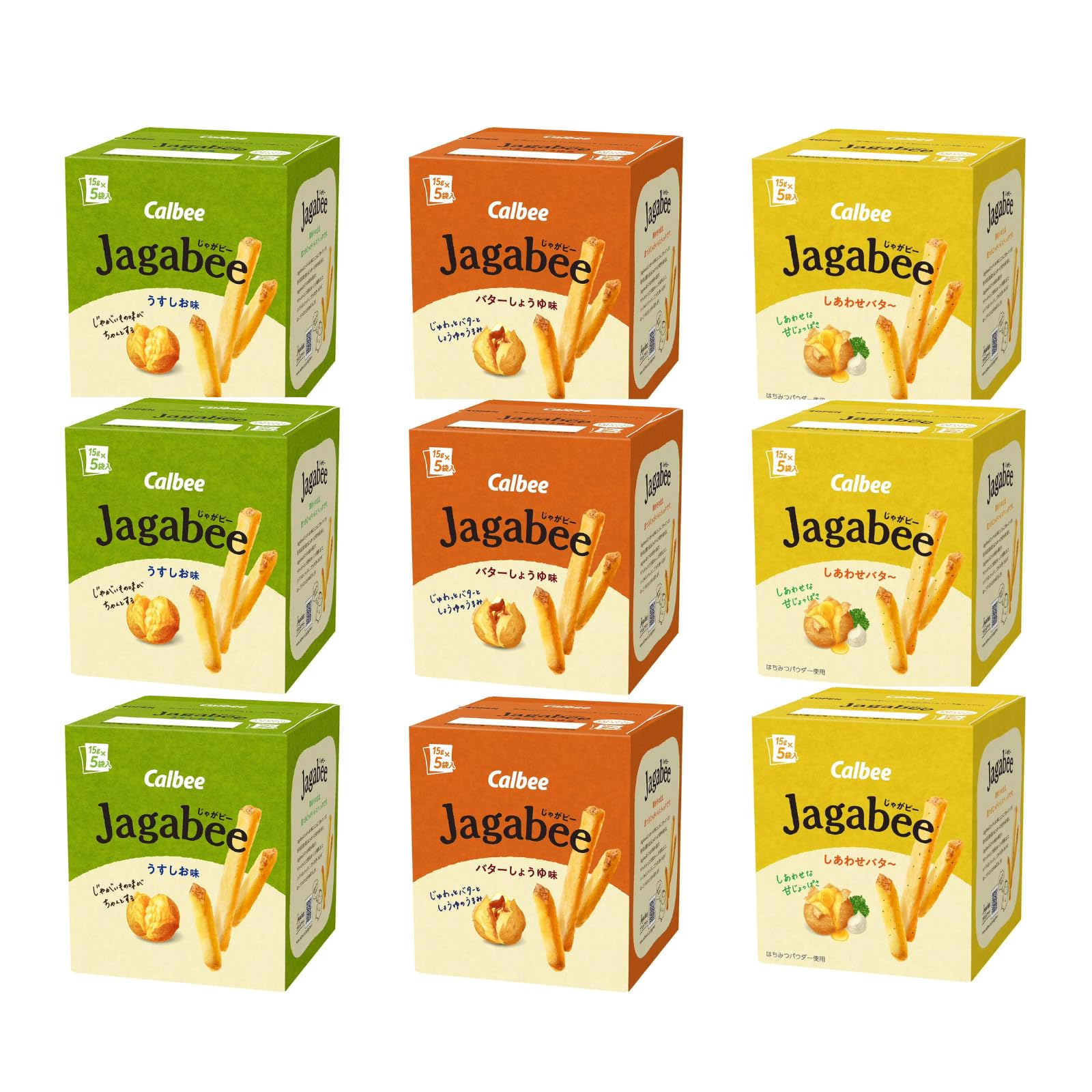 Calbee jagabee Jagabee соевый 75 г 3 коробки каждого вида, всего 9 коробок (усусио/масляный соус/счастливое масло) тип,
Calbee jagabee Jagabee соевый 75 г 3 коробки каждого вида, всего 9 коробок (усусио/масляный соус/счастливое масло) тип,