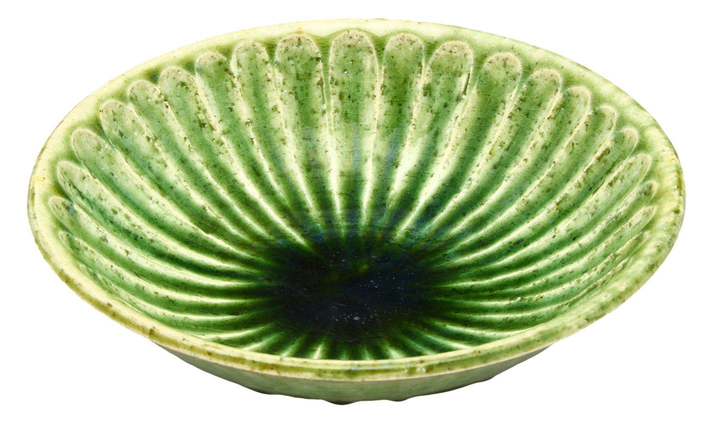 Mino Ware Nakagaki Renji Oribe Shinogi Bowl, Medium Bowl, Dish, Approx. Diameter 17 x Height 4.5cm, Made in Japan 043-0257
Mino Ware Nakagaki Renji Oribe Shinogi Bowl, Medium Bowl, Dish, Approx. Diameter 17 x Height 4.5cm, Made in Japan 043-0257