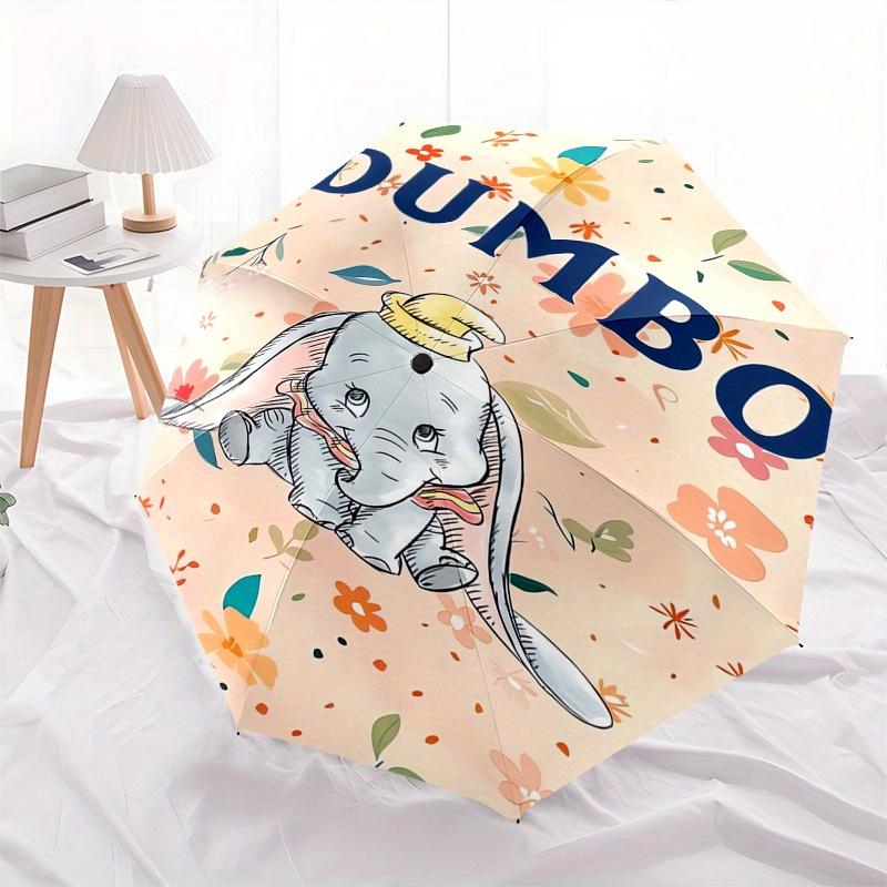 Elephant,Flowers,Dumbo Theme Automatic Compact Folding Cute Umbrella - Portable and Durable, 8-Bone Iron Umbrella for All Weather0707069
Elephant,Flowers,Dumbo Theme Automatic Compact Folding Cute Umbrella - Portable and Durable, 8-Bone Iron Umbrella for All Weather0707069