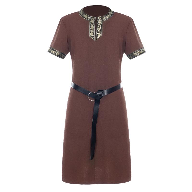 Средневековое платье викинга эпохи Ренессанса, пиратский костюм для косплея и сценических выступлений XL
Средневековое платье викинга эпохи Ренессанса, пиратский костюм для косплея и сценических выступлений XL