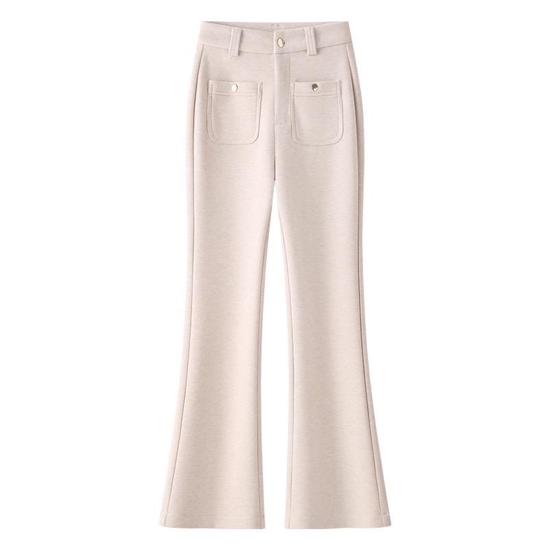Beige Wool Slimming Micro Flare Pants for Women - Autumn/Winter 2024 Collection M чёрный
Beige Wool Slimming Micro Flare Pants for Women - Autumn/Winter 2024 Collection M чёрный