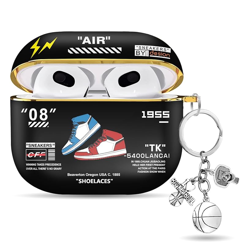 Airpods 3 Case (2021 model) AirPods 3rd generation case South Korea Fashionable cute character sneakers creativity design air pods cover with
Airpods 3 Case (2021 model) AirPods 3rd generation case South Korea Fashionable cute character sneakers creativity design air pods cover with