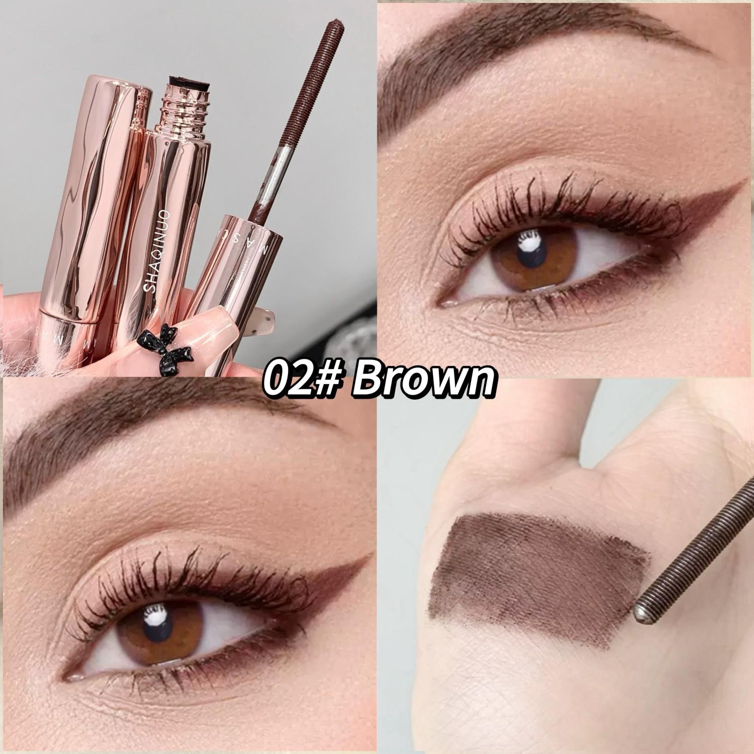 SHAQINUO Тушь для утончения и подкручивания ресниц коричневый
SHAQINUO Тушь для утончения и подкручивания ресниц коричневый