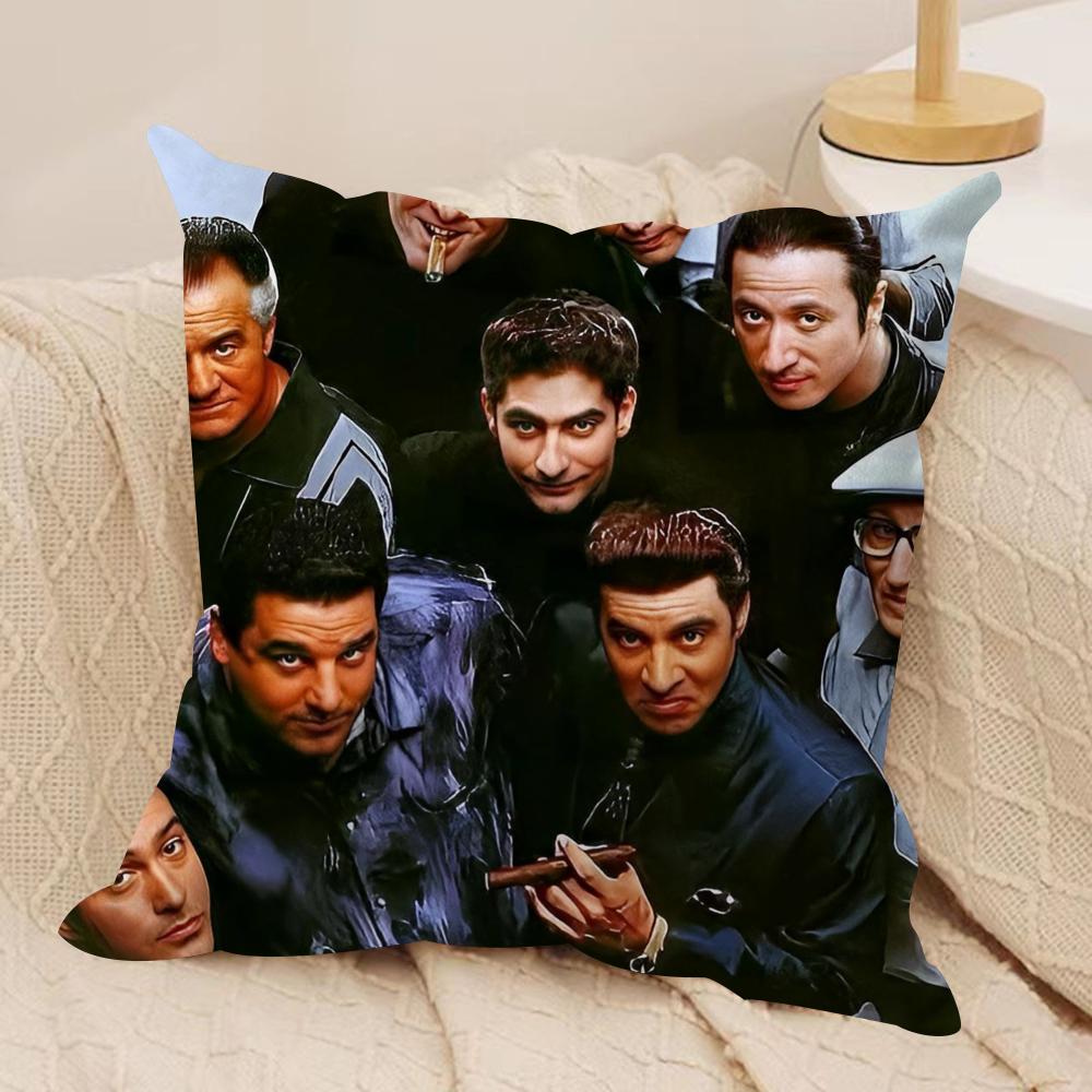 Classic The SSopranos Cushion Cover Soft Plush Fabric DoubleSided Printed Sofa Cushion Cover for All Seasons Home Decor Gift 30x30cm
Classic The SSopranos Cushion Cover Soft Plush Fabric DoubleSided Printed Sofa Cushion Cover for All Seasons Home Decor Gift 30x30cm