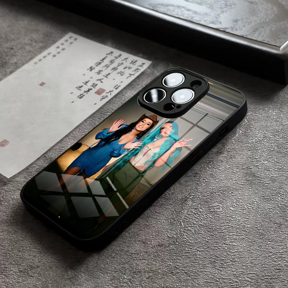 Fashion Karol G Phone Case For IPhone 16 Pro Max 15 Plus 14 Pro 12 11 13 Mini X XR XS Max 8 7 Plus SE Glass Cover iPhone11Pro
Fashion Karol G Phone Case For IPhone 16 Pro Max 15 Plus 14 Pro 12 11 13 Mini X XR XS Max 8 7 Plus SE Glass Cover iPhone11Pro