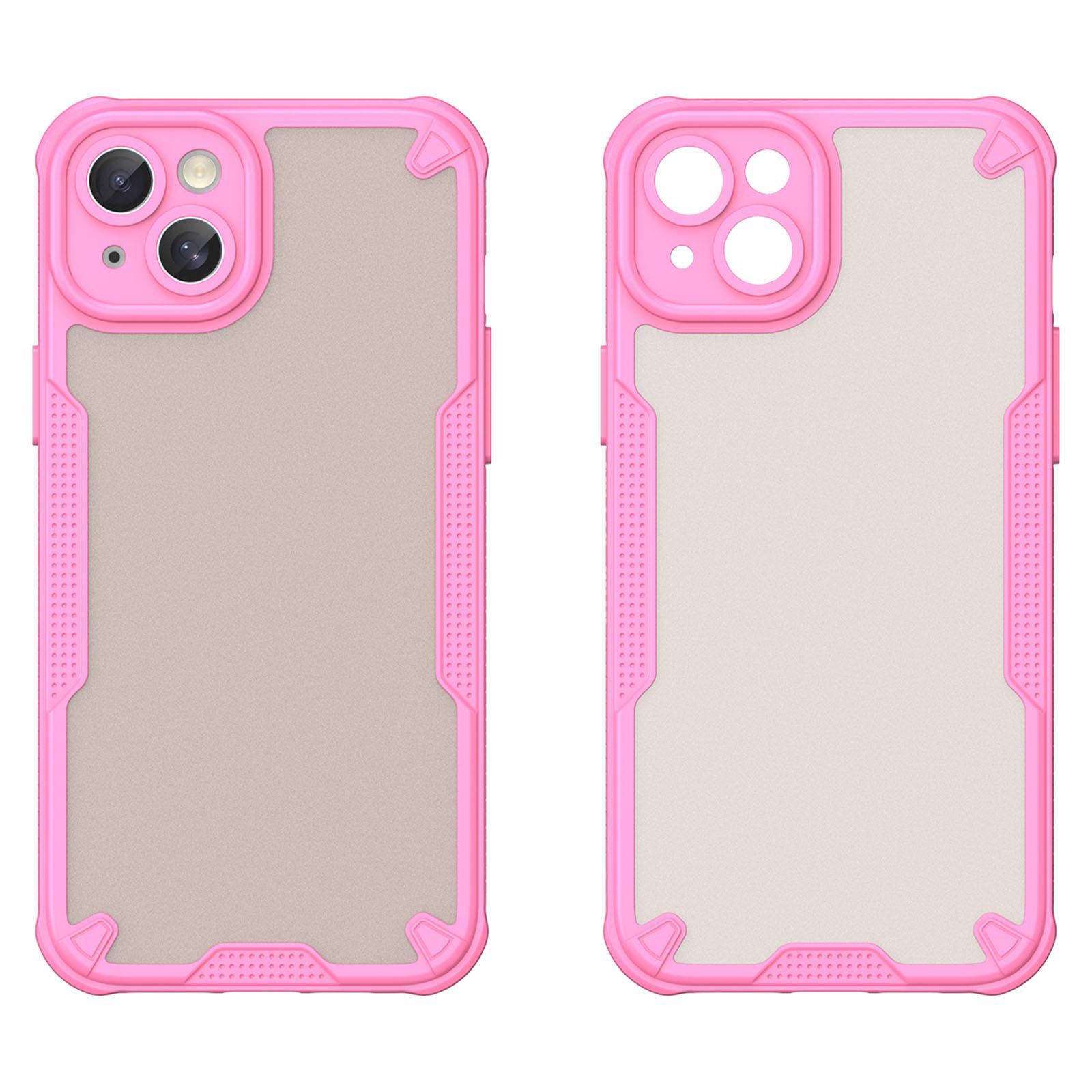 Armor Series For iPhone 15 Case PC+TPU Semi-Transparent Frosted Finish Protective Phone Cover Purple
Armor Series For iPhone 15 Case PC+TPU Semi-Transparent Frosted Finish Protective Phone Cover Purple