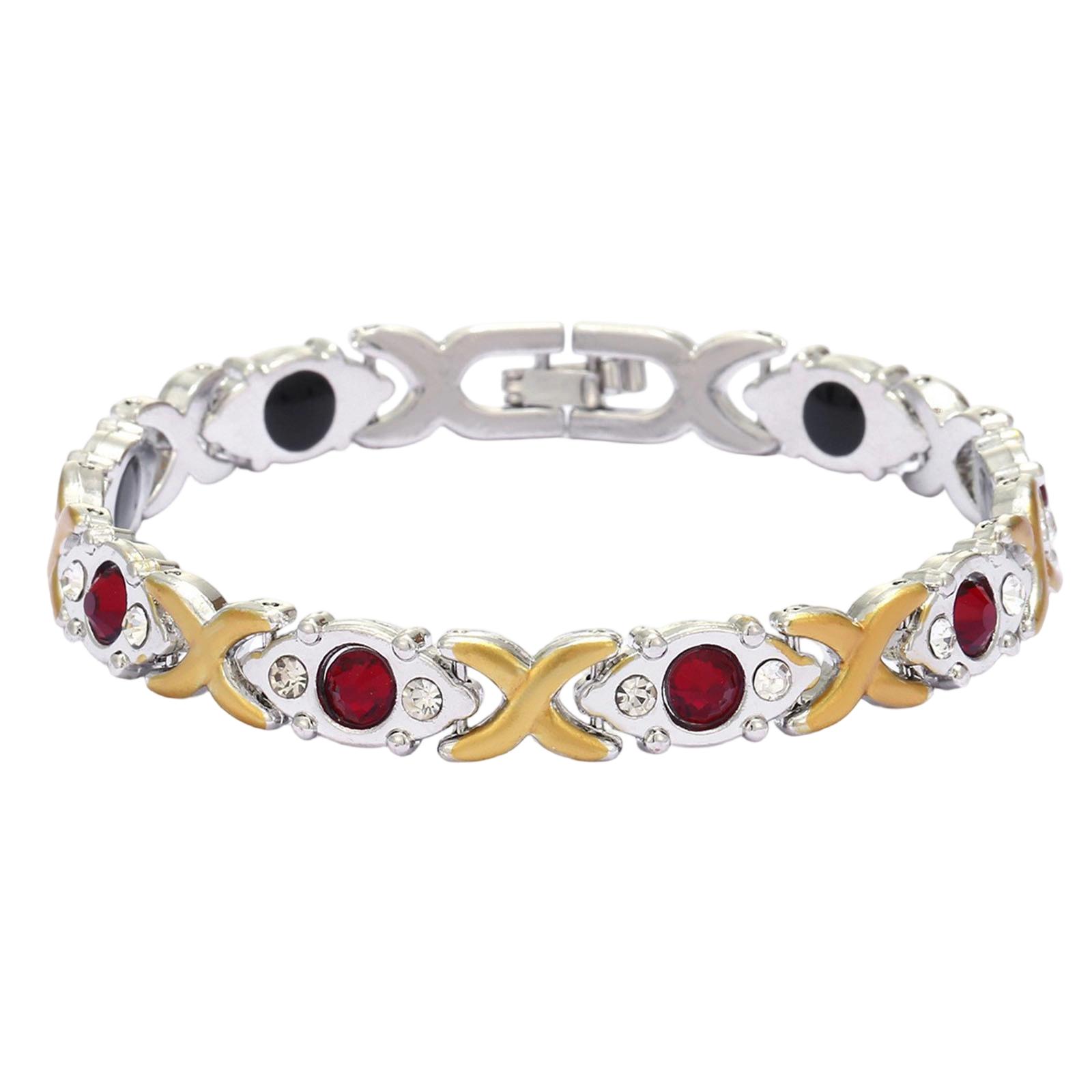 Women s Fashion Alloy Set With Diamonds Adjustable Wristband One Size червоний
Women s Fashion Alloy Set With Diamonds Adjustable Wristband One Size червоний
