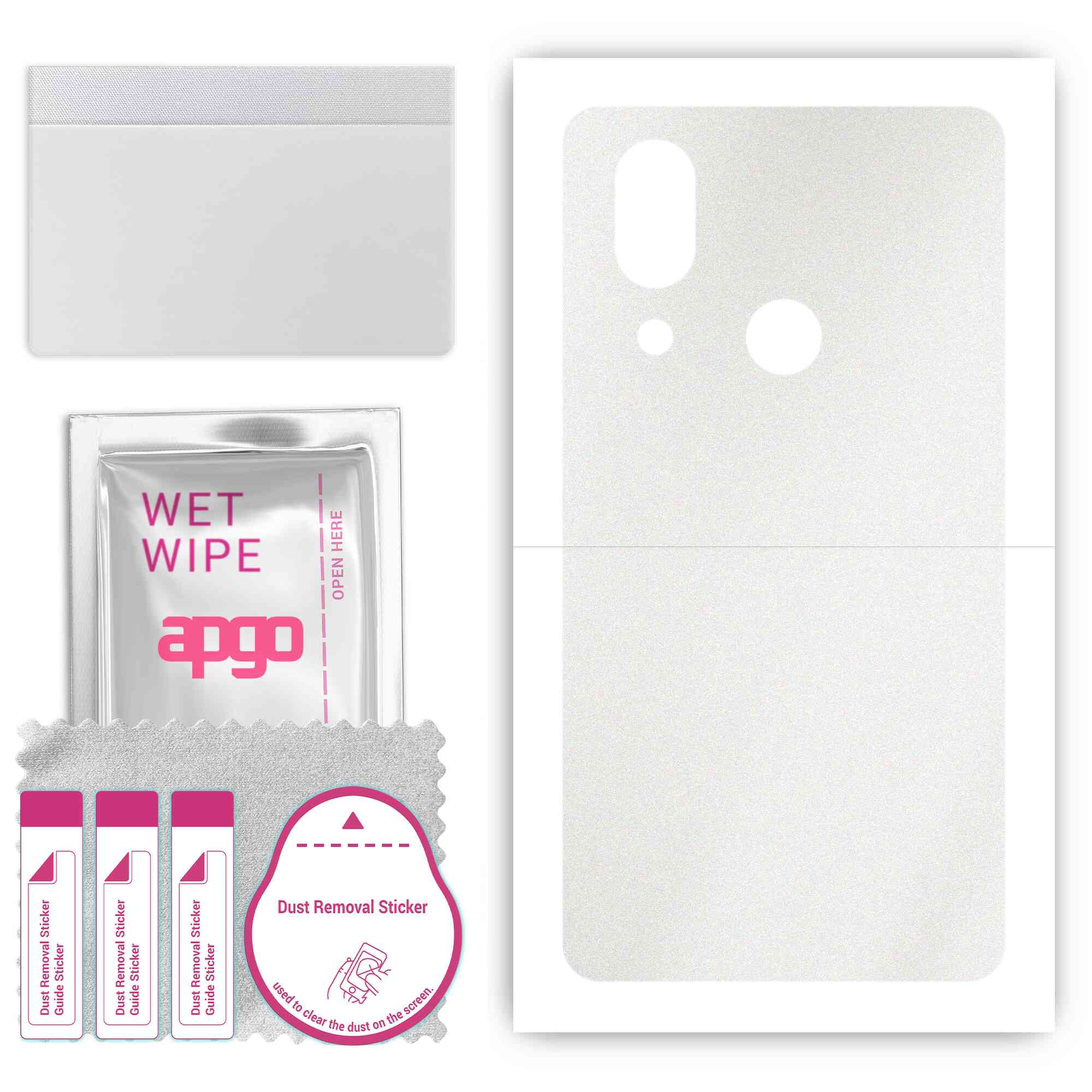apgo Protective Skin Sticker for the back compatible with Sharp Aquos D10, Wrap Film, Foil, Vinyl - Pattern Matte Transparent
apgo Protective Skin Sticker for the back compatible with Sharp Aquos D10, Wrap Film, Foil, Vinyl - Pattern Matte Transparent