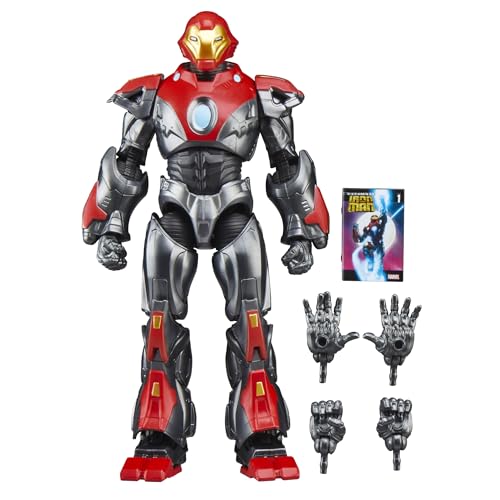 Hasbro Marvel Legends Series Ultimate Iron Man Comic-Based Collectible 15cm Action Figure (Includes Character-Sized Comic Accessory) G1593 Authentic
Hasbro Marvel Legends Series Ultimate Iron Man Comic-Based Collectible 15cm Action Figure (Includes Character-Sized Comic Accessory) G1593 Authentic