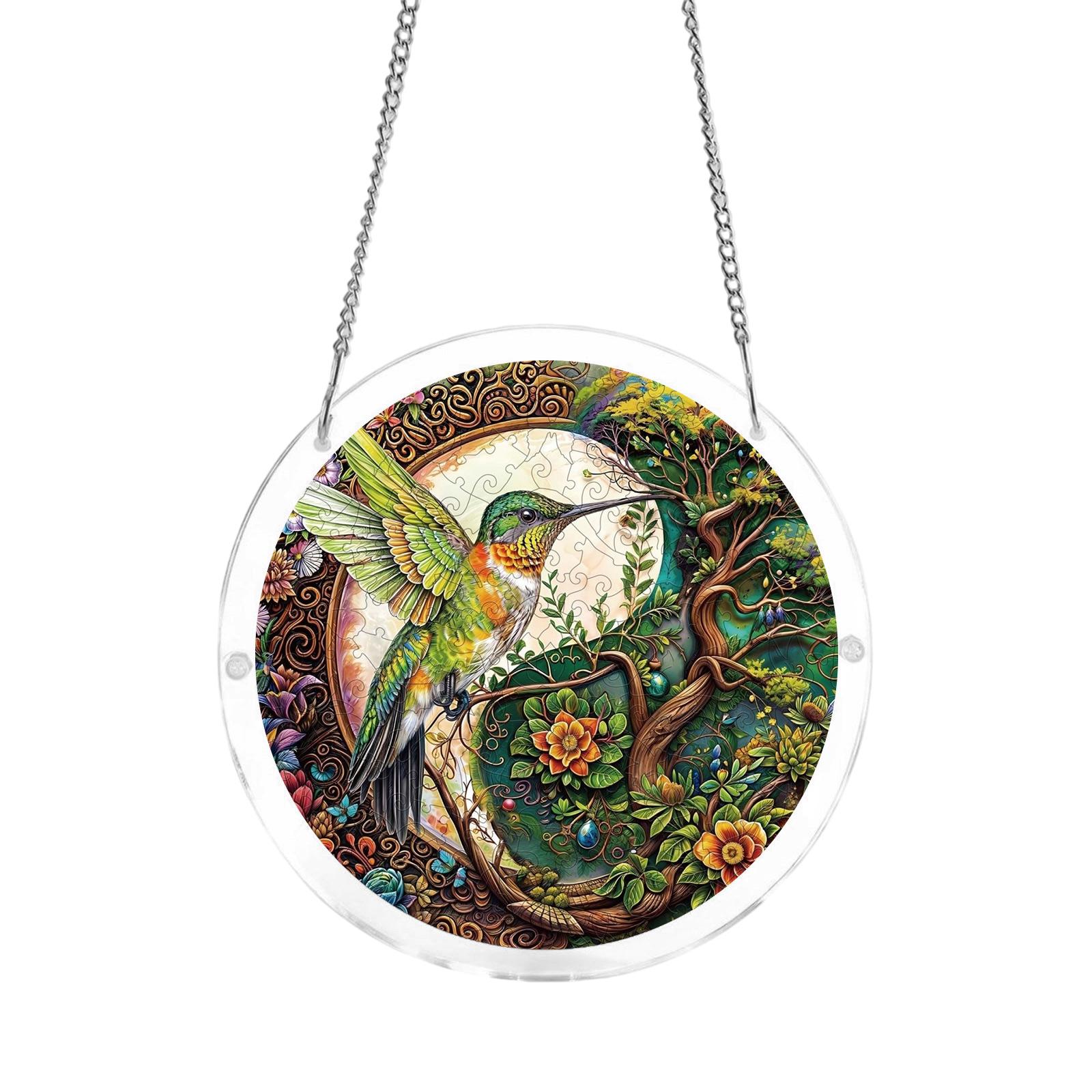 2D Flat Acrylic Puzzle Sun Catcher Hanging Ornament Floral Design Decorative Window Hanging Art Piece for Indoor Outdoor Display One Size
2D Flat Acrylic Puzzle Sun Catcher Hanging Ornament Floral Design Decorative Window Hanging Art Piece for Indoor Outdoor Display One Size