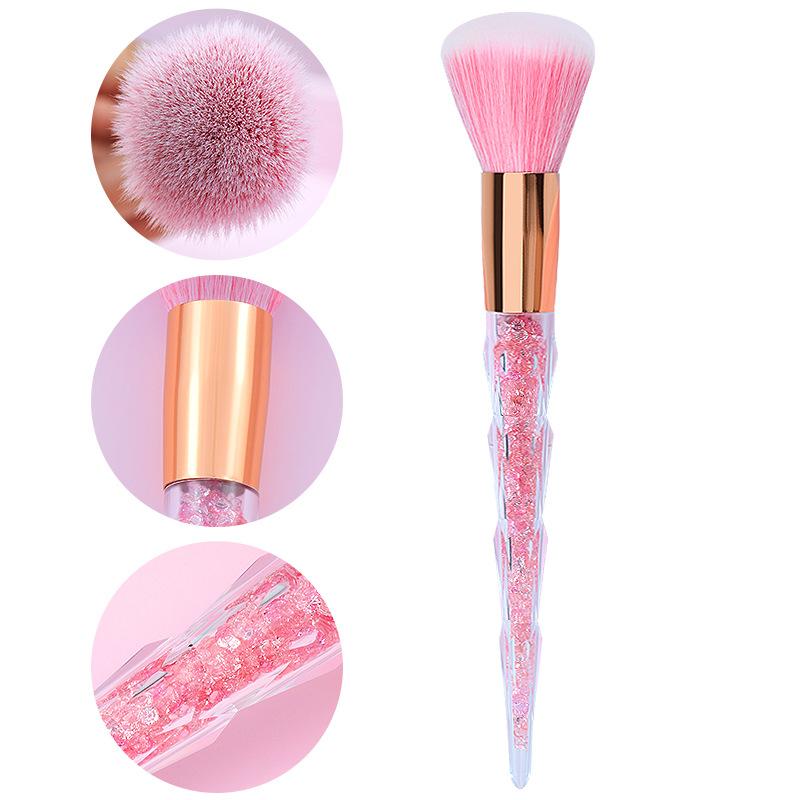 1pc Transparent Handle Makeup Brush Pink Glittery Soft Bristles Cosmetic Foundation Powder Eyeshadow Make Up Brush Beauty Tool розовый
1pc Transparent Handle Makeup Brush Pink Glittery Soft Bristles Cosmetic Foundation Powder Eyeshadow Make Up Brush Beauty Tool розовый