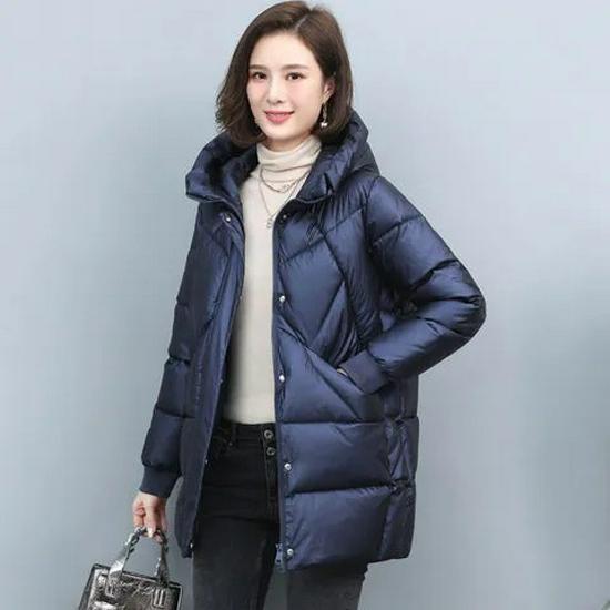 Women s Mid-Length Hooded Cotton Jacket, Winter 2025 Fashion, Thickened, Plus Size, Korean Style Warm Outerwear. L синій
Women s Mid-Length Hooded Cotton Jacket, Winter 2025 Fashion, Thickened, Plus Size, Korean Style Warm Outerwear. L синій