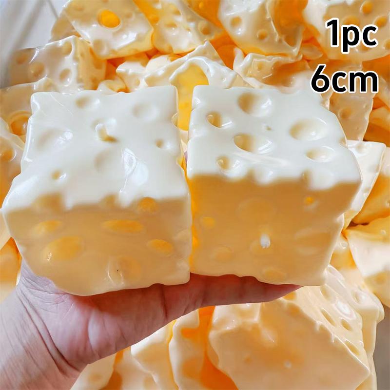 6cm Cheese Cube Stress Ball Big Cheese Shapeable Squeeze Ball Non-bounce Fidget Toy Sensory Anti-stress Toy New Year Gift
6cm Cheese Cube Stress Ball Big Cheese Shapeable Squeeze Ball Non-bounce Fidget Toy Sensory Anti-stress Toy New Year Gift