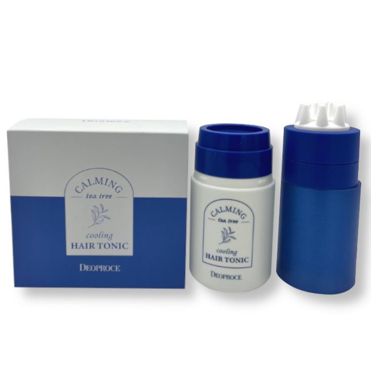 DEOPROCE CALMING TEATREE COOLING HAIR TONIC Успокаивающий тоник для волос с экстрактом чайного дерева 100мл
DEOPROCE CALMING TEATREE COOLING HAIR TONIC Успокаивающий тоник для волос с экстрактом чайного дерева 100мл