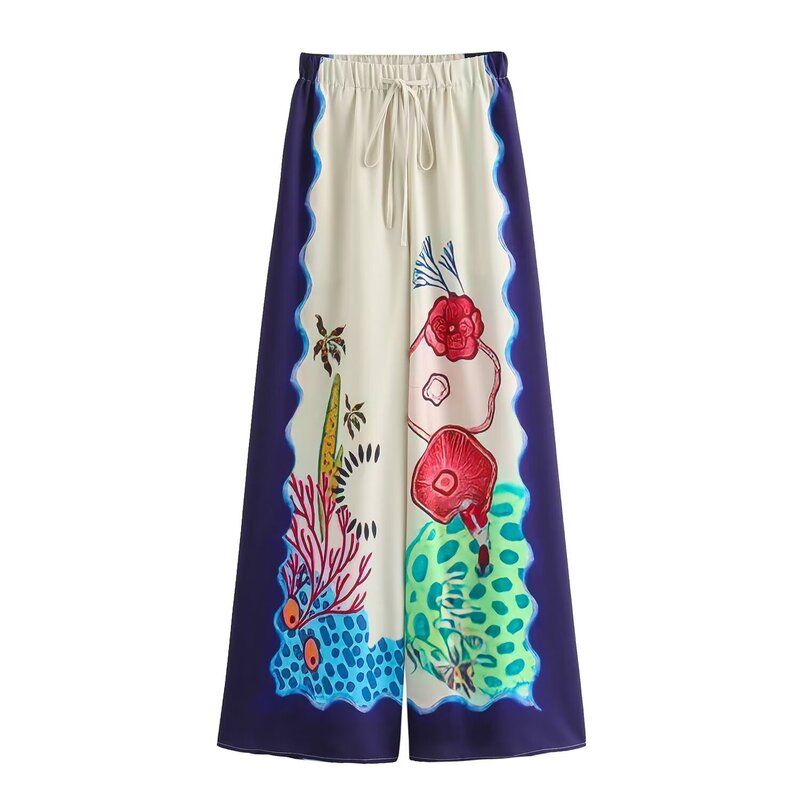 Fashion Style 2024 Summer New Arrival Women s Clothing Loose Temperament Easiest for Match Positioning Print Shirt High Waist Pants Suit Pants S
Fashion Style 2024 Summer New Arrival Women s Clothing Loose Temperament Easiest for Match Positioning Print Shirt High Waist Pants Suit Pants S