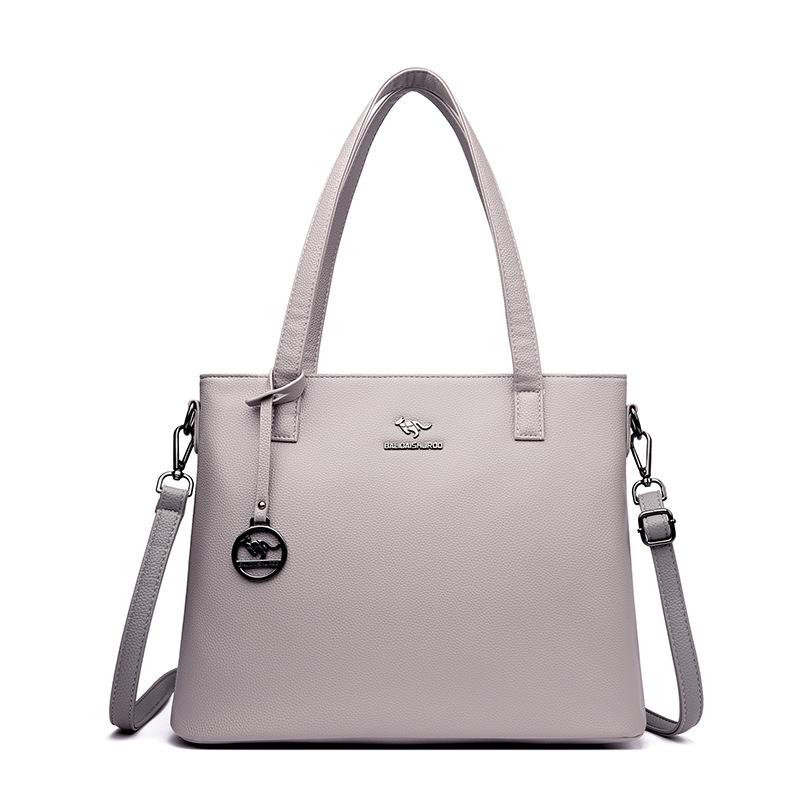 Tote Bag, Fashionable Women s Bag, Large-capacity Handbag, Soft Leather Single-shoulder Crossbody Bag сірий колір
Tote Bag, Fashionable Women s Bag, Large-capacity Handbag, Soft Leather Single-shoulder Crossbody Bag сірий колір