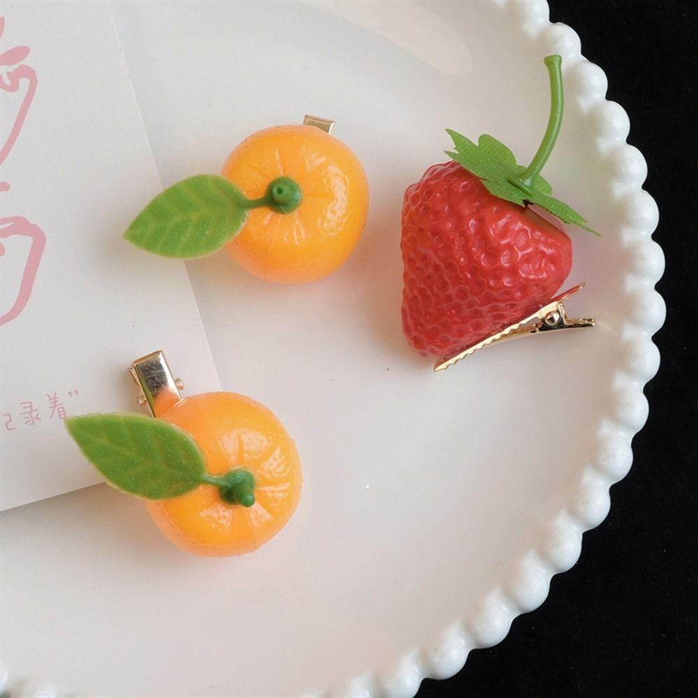 Fake Food Women Hair Accessories Cute Side Clip Simulation Food Hairpin Korean Style Barrette
Fake Food Women Hair Accessories Cute Side Clip Simulation Food Hairpin Korean Style Barrette