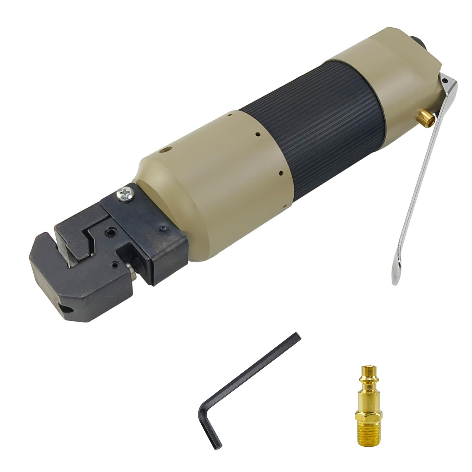 AeKeatDa Air Hole Punch & Flange Tool, 90PSI 2-in-1 Flanging Tool for Automotive Repair, Air Panel Flange Punch Tool, 3/16 Pneumatic Hole Puncher, Fl
AeKeatDa Air Hole Punch & Flange Tool, 90PSI 2-in-1 Flanging Tool for Automotive Repair, Air Panel Flange Punch Tool, 3/16 Pneumatic Hole Puncher, Fl