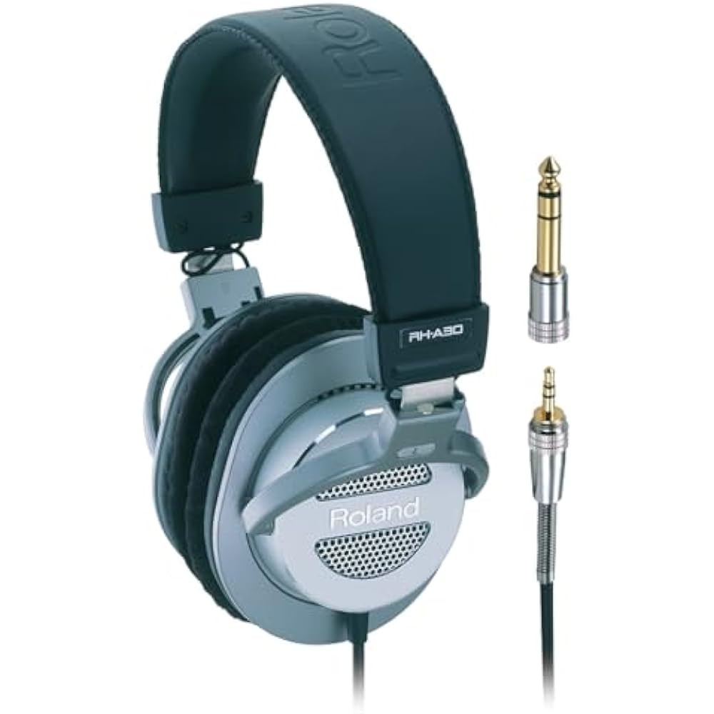 Roland Roland Open Monitor Headphones RH-A30 Open Air Type 45mm Driver Suede Style Earpads Cable ...
Roland Roland Open Monitor Headphones RH-A30 Open Air Type 45mm Driver Suede Style Earpads Cable ...