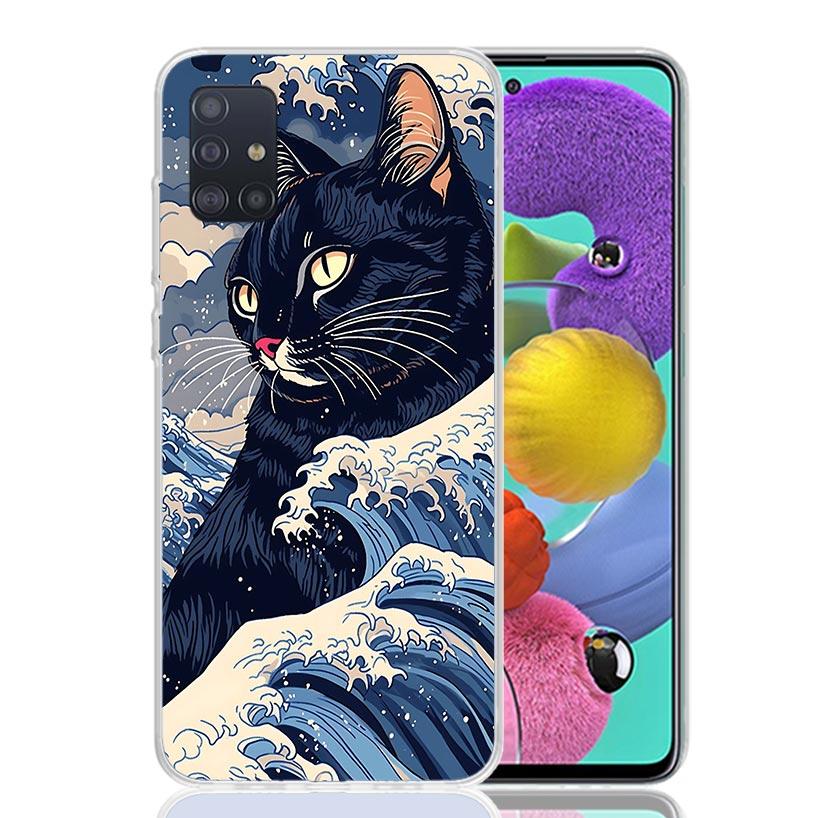 Anime Cat Sea Wave Aesthetic Phone Case for Samsung Galaxy A52 A51 A50S A12 A22 A32 A72 A10S A30S A31 A71 Note 20 Ultra 10 Plus Samsung A22 4G
Anime Cat Sea Wave Aesthetic Phone Case for Samsung Galaxy A52 A51 A50S A12 A22 A32 A72 A10S A30S A31 A71 Note 20 Ultra 10 Plus Samsung A22 4G