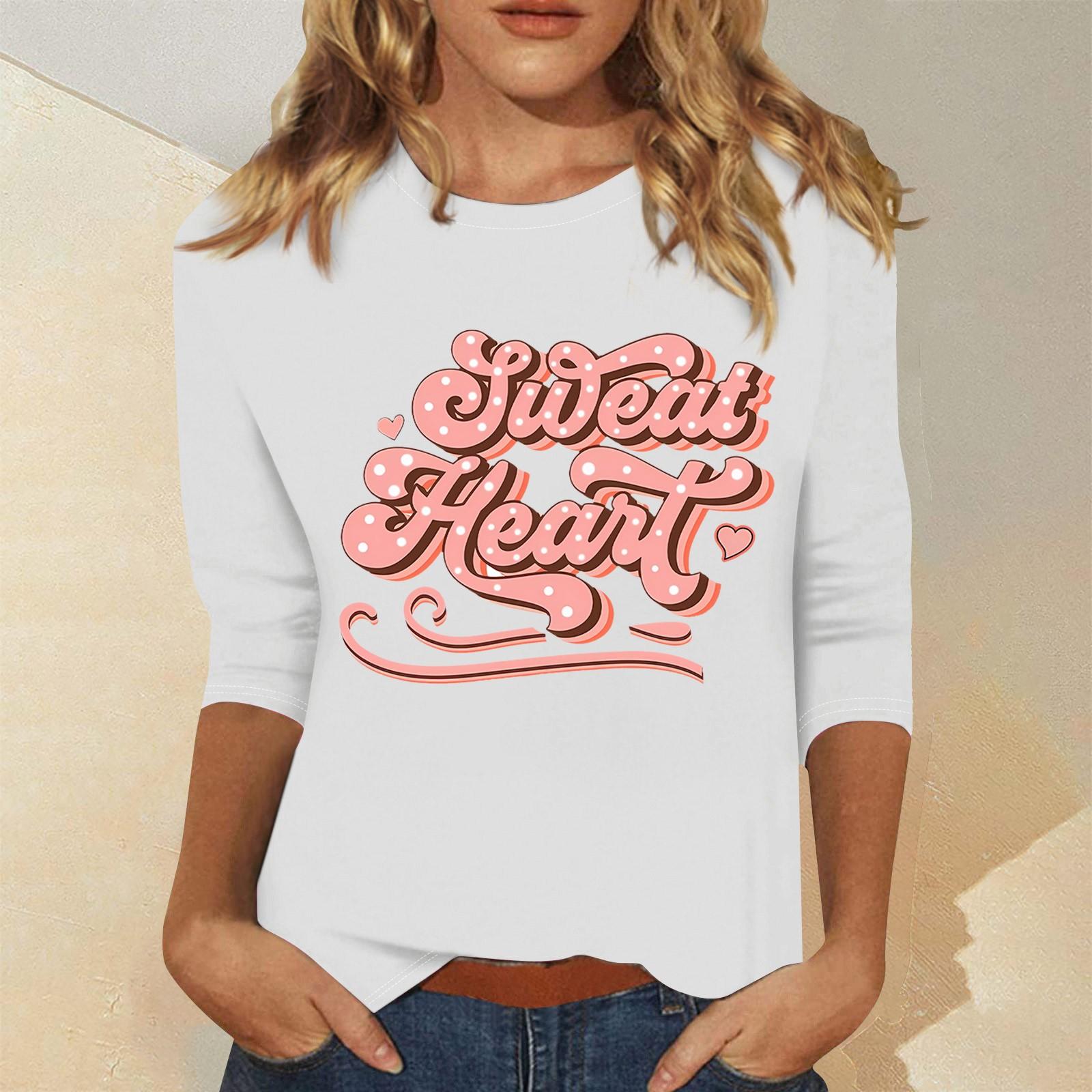 Женская мода повседневный свитер с семью рукавами и принтом ко Дню святого Валентина L белый
Женская мода повседневный свитер с семью рукавами и принтом ко Дню святого Валентина L белый