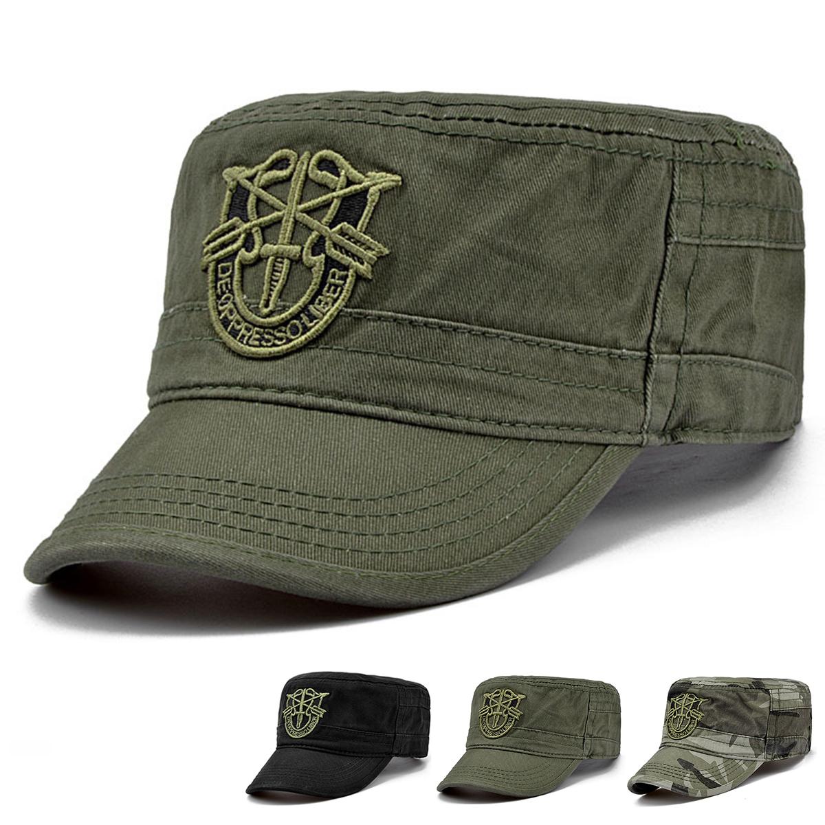 Unisex Shield Embroidery Camouflage Military Cap Spring Autumn Outdoor Adjustable Casual Hats Men Flat Top Captain Military Caps камуфляжний 
Unisex Shield Embroidery Camouflage Military Cap Spring Autumn Outdoor Adjustable Casual Hats Men Flat Top Captain Military Caps камуфляжний