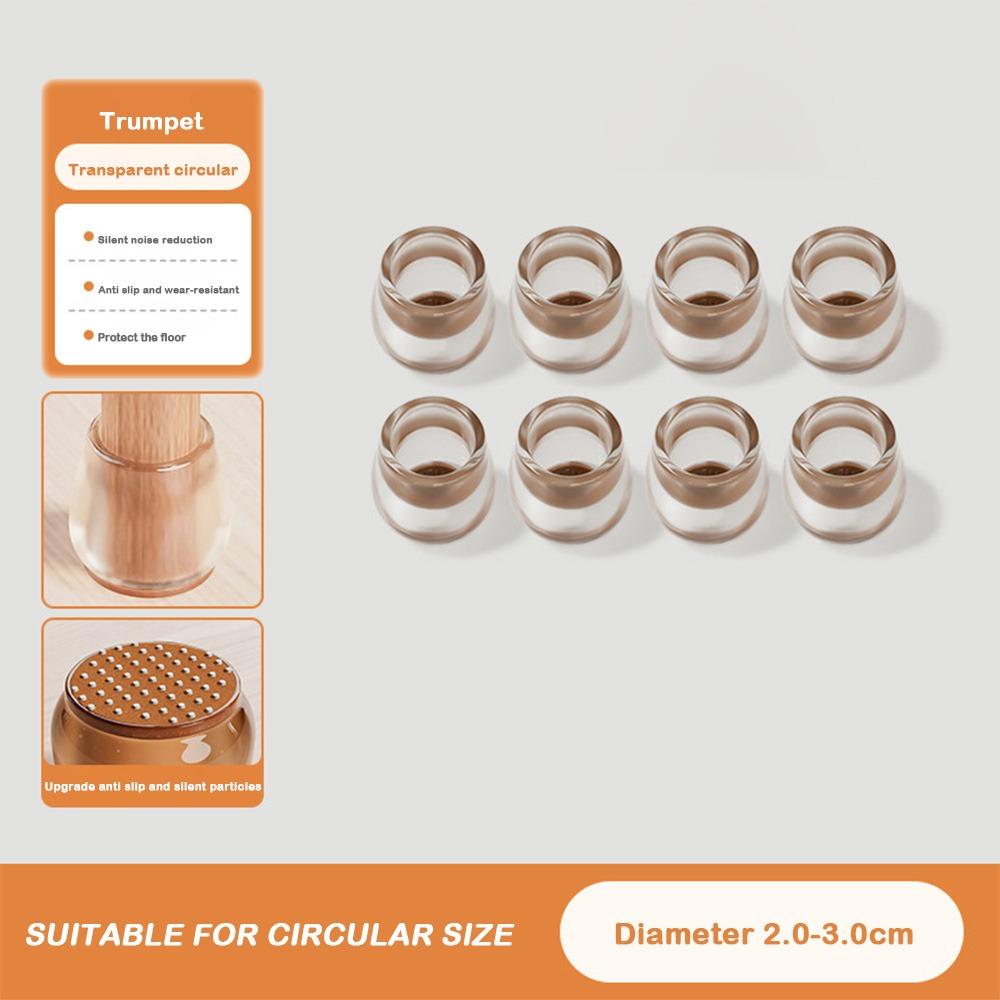 Антиковзкі дизайни безшумних чохлів для ніг Захисні чохли Антиковзкі накладки Домашні меблі Round S
Антиковзкі дизайни безшумних чохлів для ніг Захисні чохли Антиковзкі накладки Домашні меблі Round S