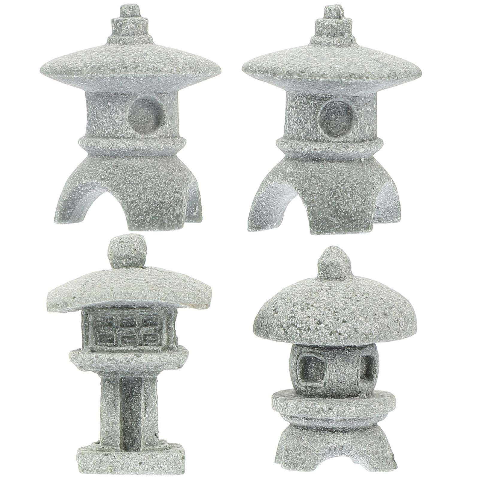 Sandstone Pagoda Mini Statue Stone Lantern Japanese Style Pagoda Lantern Yard Bonsai Decoration Asian Small Tank Decor 3.2X2.1X2.1CM сірий
Sandstone Pagoda Mini Statue Stone Lantern Japanese Style Pagoda Lantern Yard Bonsai Decoration Asian Small Tank Decor 3.2X2.1X2.1CM сірий