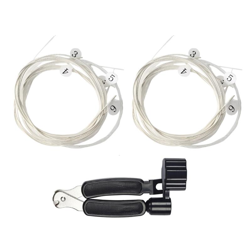 Pack of 2 Classical Guitar Nylon Strings Set With 3 In 1 String Winder For Excellent Sound Easy Replacement And Tuning 1
Pack of 2 Classical Guitar Nylon Strings Set With 3 In 1 String Winder For Excellent Sound Easy Replacement And Tuning 1
