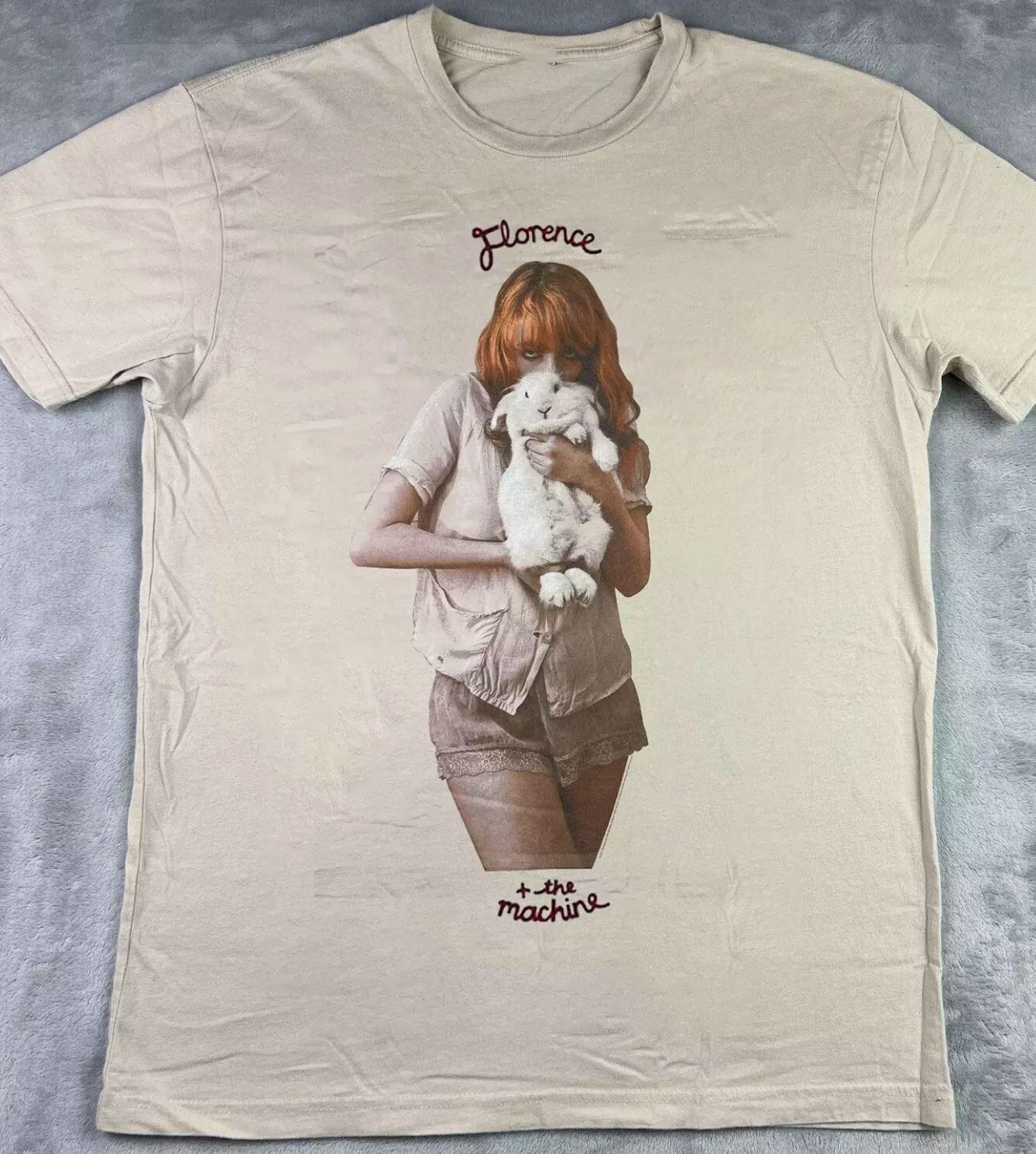 26 RARE Florence And The Machine 2011 Rabbit All Size S to 5XL T shirt Unisex T-Shirt XXXXL
26 RARE Florence And The Machine 2011 Rabbit All Size S to 5XL T shirt Unisex T-Shirt XXXXL