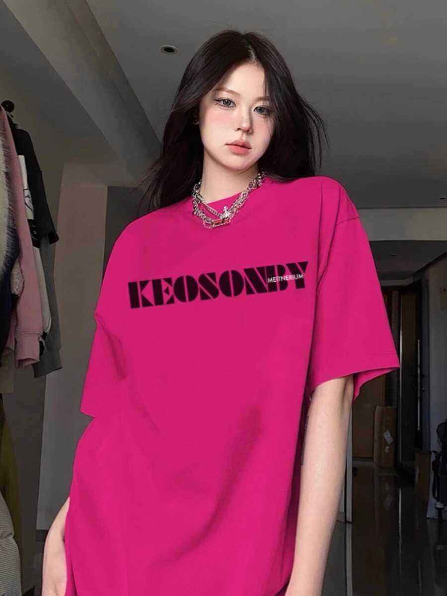 American Retro Rose Red Plus Size Women s Short Sleeve T-shirt (Pure Cotton, Loose Fit, Summer 2026) 3XL (156-170 lbs recommendation) маджента
American Retro Rose Red Plus Size Women s Short Sleeve T-shirt (Pure Cotton, Loose Fit, Summer 2026) 3XL (156-170 lbs recommendation) маджента