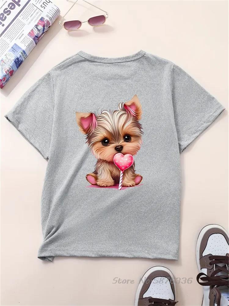 Hot Selling Puppy Print Graphic Tshirt SpringSummer Casual Tops Tees Women Cotton T Shirt New Fashion Casual Tshirt S
Hot Selling Puppy Print Graphic Tshirt SpringSummer Casual Tops Tees Women Cotton T Shirt New Fashion Casual Tshirt S