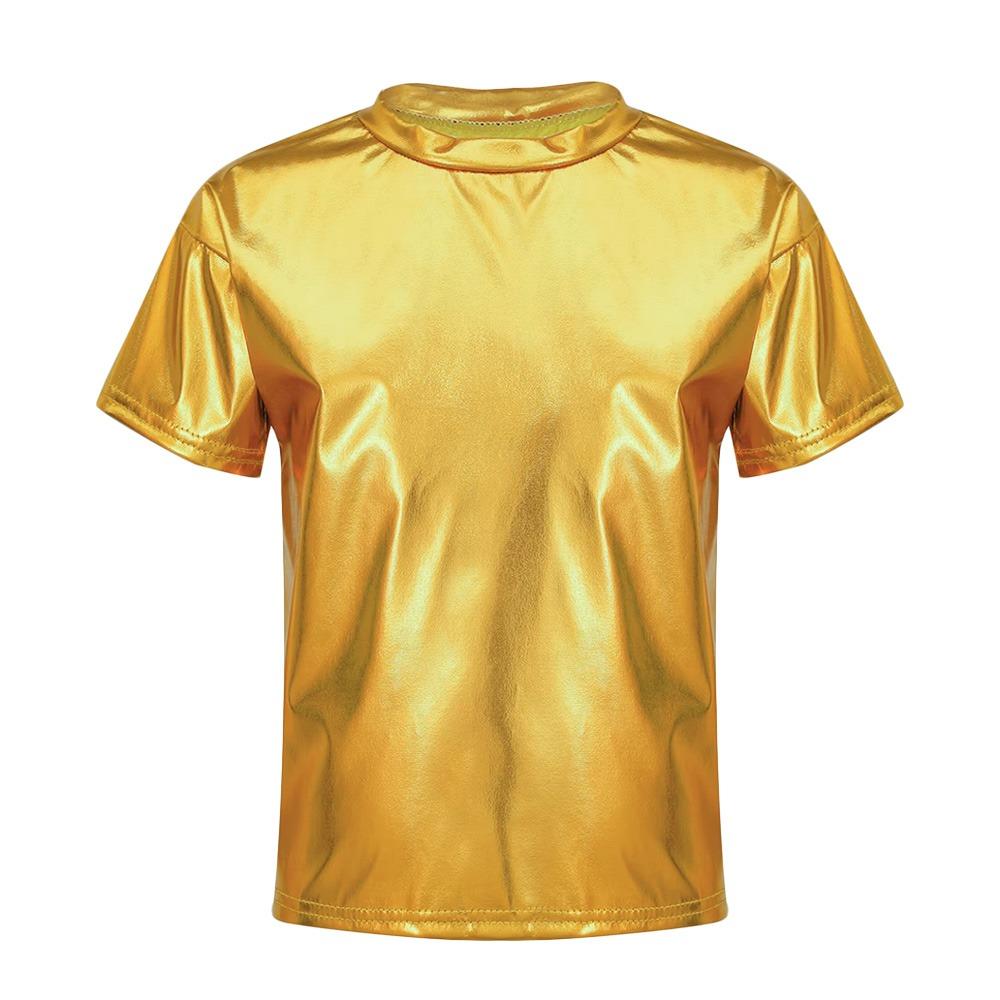 Disco Metallic Top Hip Hop Performance Dancewear Fashion Dance Top Kids Boys Girls 150CM золотий
Disco Metallic Top Hip Hop Performance Dancewear Fashion Dance Top Kids Boys Girls 150CM золотий