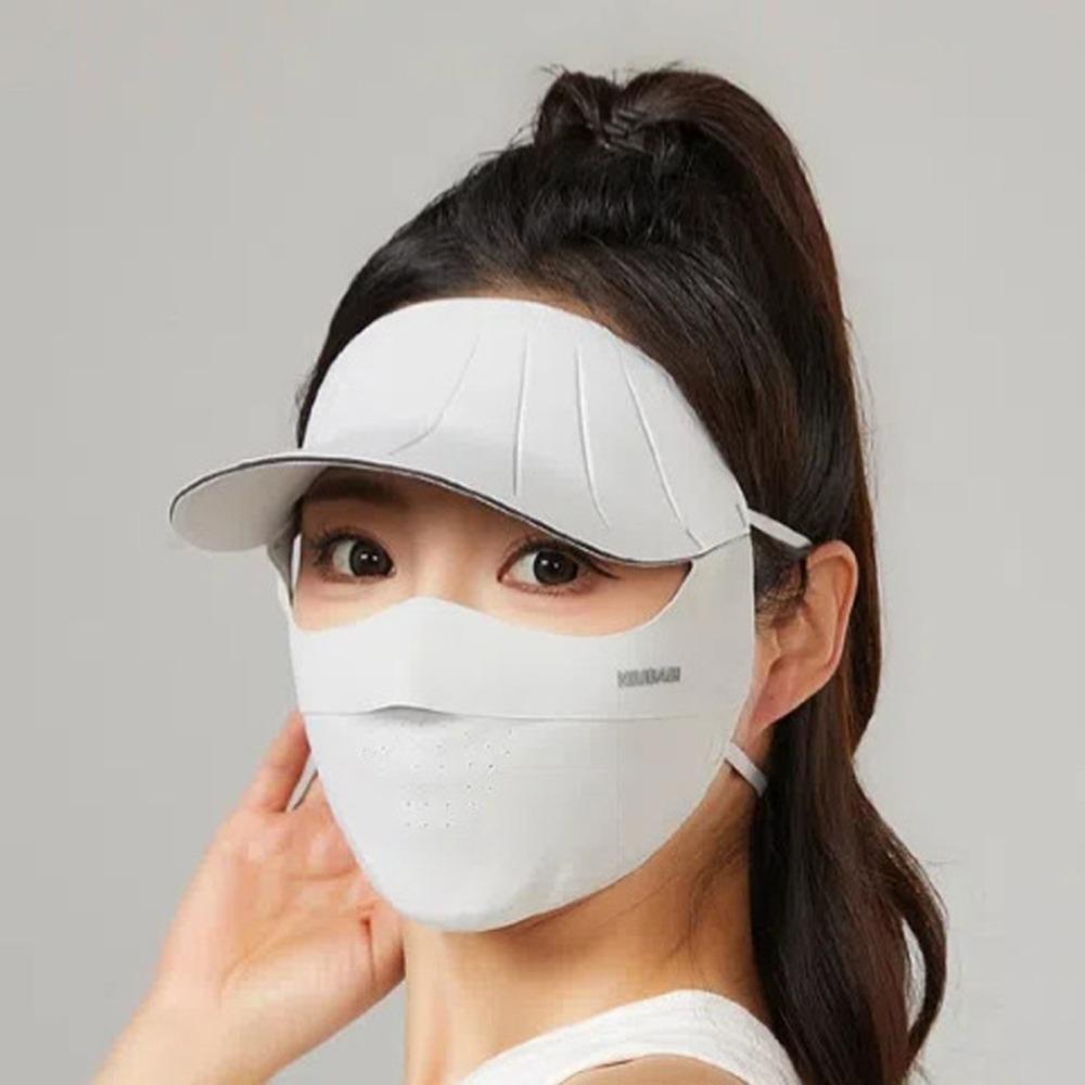 Breathable Ice Silk Face Mask UV Resistant Hat Summer Face Cover Face Sunscreen Mask Riding світло-сірого кольору
Breathable Ice Silk Face Mask UV Resistant Hat Summer Face Cover Face Sunscreen Mask Riding світло-сірого кольору