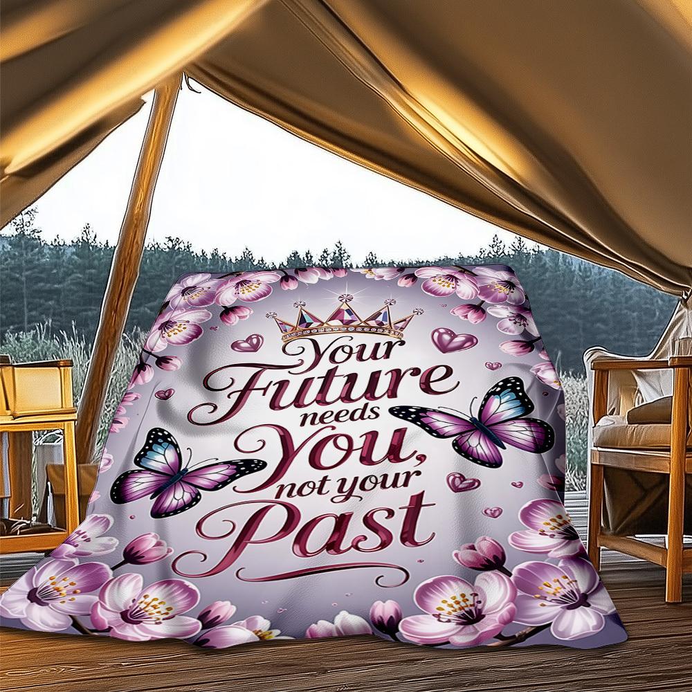 1pc Your Future Needs You Outdoor Blanket - Lightweight Flannel Throw For Travel, Camping, Livingroom, Couch, Chair yy251114207 75x90cm
1pc Your Future Needs You Outdoor Blanket - Lightweight Flannel Throw For Travel, Camping, Livingroom, Couch, Chair yy251114207 75x90cm