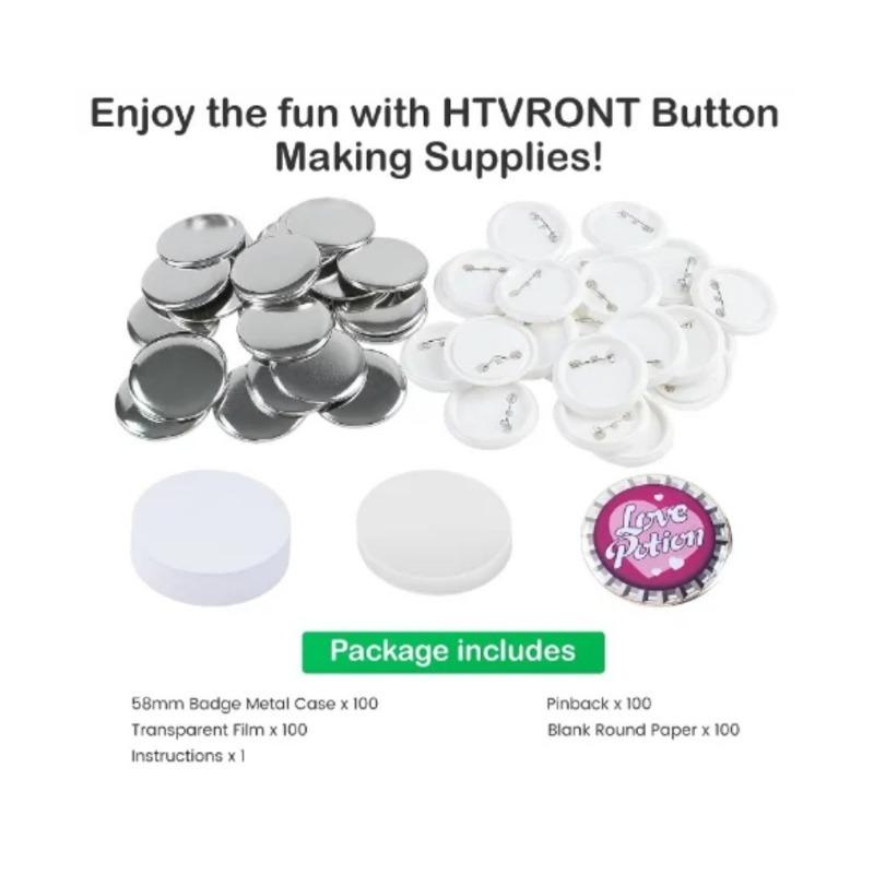 Машина для виготовлення значків 58 мм Набір для DIY значків Машина для виготовлення значків з пресом для кнопок з 110 шт. частин для значків + Круговий різак світло-зелений колір
Машина для виготовлення значків 58 мм Набір для DIY значків Машина для виготовлення значків з пресом для кнопок з 110 шт. частин для значків + Круговий різак світло-зелений колір