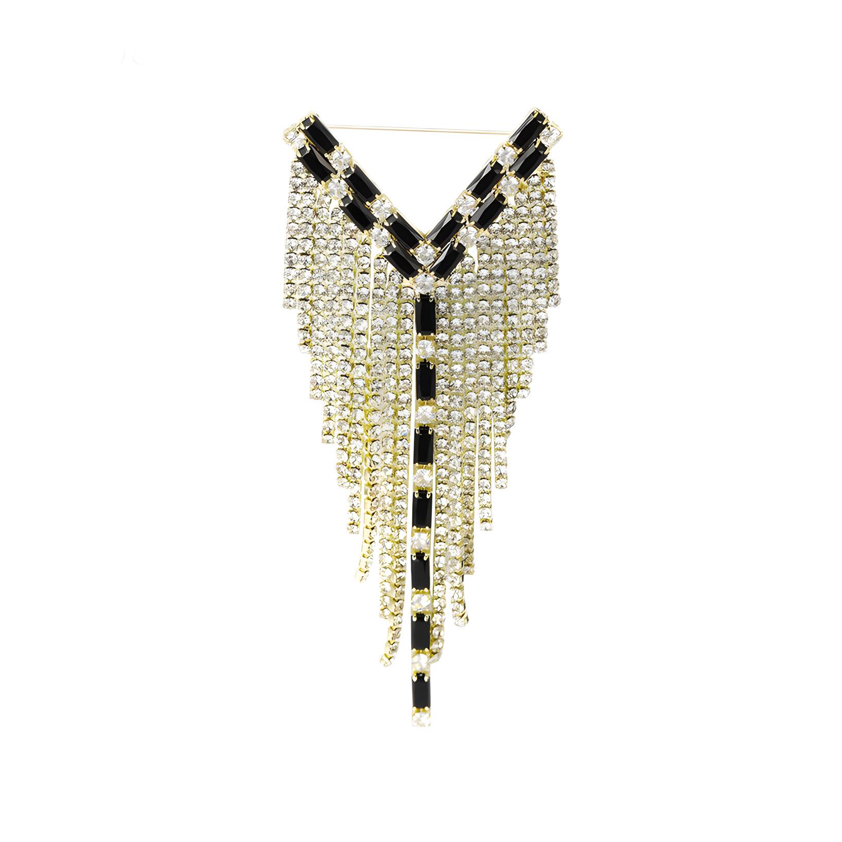 Брошь с бахромой из ярких бриллиантов, роскошная женская брошь из кристаллов, легкий роскошный нишевый дизайн, аксессуары для костюма
Брошь с бахромой из ярких бриллиантов, роскошная женская брошь из кристаллов, легкий роскошный нишевый дизайн, аксессуары для костюма