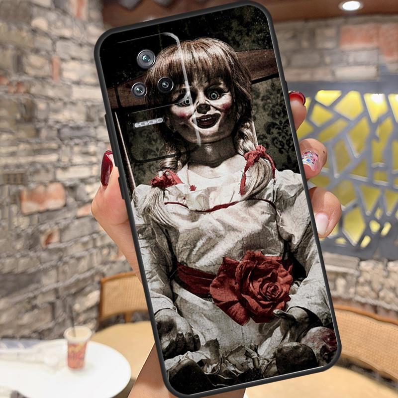 Annabelle Horror Movie Case For Xiaomi 13 14 15 Ultra 11T 12T 13T 14T Pro POCO X7 Pro X3 X5 X6 M6 F5 F6 Pro Cover POCO X6 Pro
Annabelle Horror Movie Case For Xiaomi 13 14 15 Ultra 11T 12T 13T 14T Pro POCO X7 Pro X3 X5 X6 M6 F5 F6 Pro Cover POCO X6 Pro