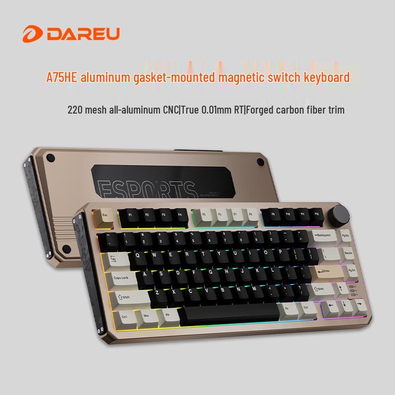 Dareu A75HE Gaming Magnetic Switch Keyboard
Dareu A75HE Gaming Magnetic Switch Keyboard
