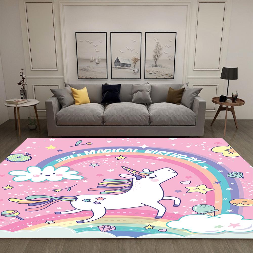 Cartoon Child Unicorn 3D Carpets for Living Room Bedroom Area Rug Soft Mat Kids Room Play Crawling Floor Mats Home Decorations 40x60cm 16x24 inch
Cartoon Child Unicorn 3D Carpets for Living Room Bedroom Area Rug Soft Mat Kids Room Play Crawling Floor Mats Home Decorations 40x60cm 16x24 inch